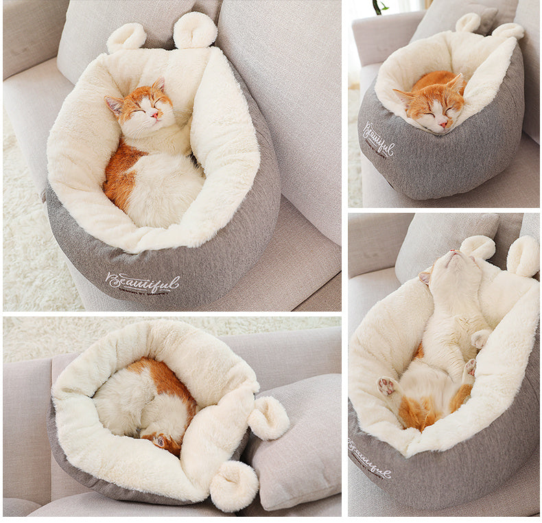 Pet Dog Bed Warming Sleeping Bag