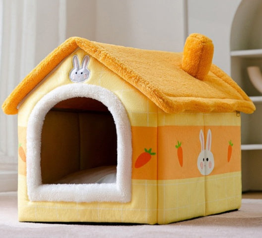 Foldable Dog House &amp; Pet Cat Bed