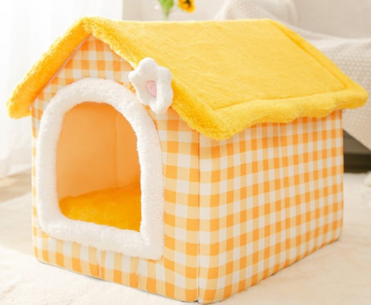 Foldable Dog House &amp; Pet Cat Bed