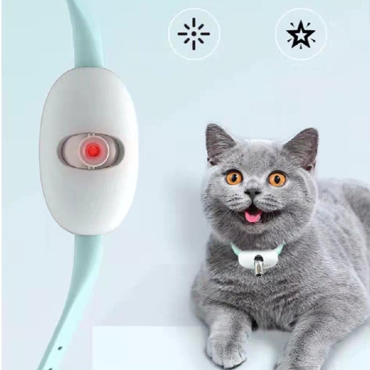 Automatic Smart Laser Teasing Cat Collar