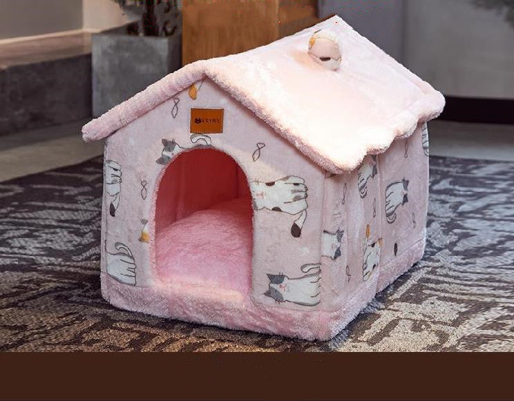 Foldable Dog House &amp; Pet Cat Bed