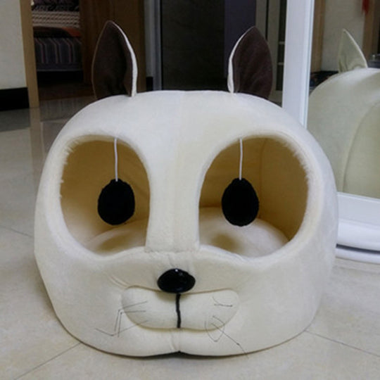 Cat Face Pet Bed