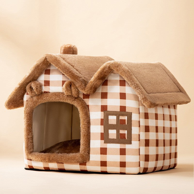 Foldable Dog House &amp; Pet Cat Bed