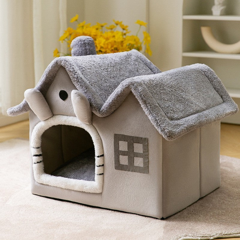 Foldable Dog House &amp; Pet Cat Bed