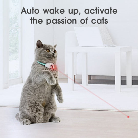 Automatic Smart Laser Teasing Cat Collar