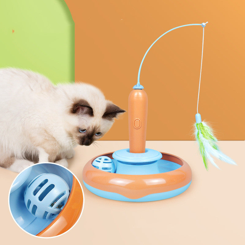 2 In 1 Self-play Cat Toy