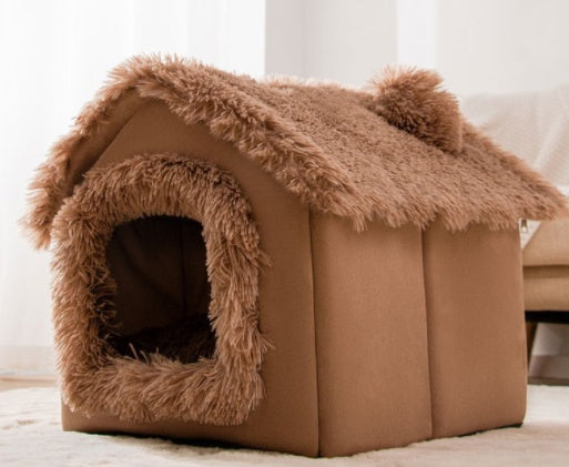 Foldable Dog House &amp; Pet Cat Bed