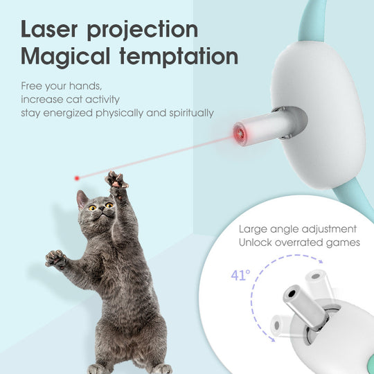 Automatic Smart Laser Teasing Cat Collar