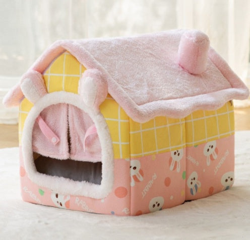 Foldable Dog House &amp; Pet Cat Bed